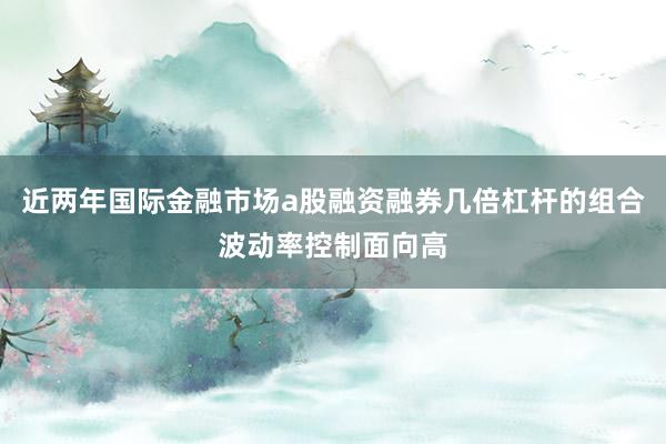 近两年国际金融市场a股融资融券几倍杠杆的组合波动率控制面向高